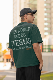 Camiseta WE ALL NEEDS JESUS - Imagen 11